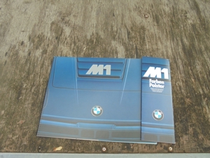 ORGINAL BMW M1 LUXUS PRESTIGE TRANSPARENTCY PROSPEKT Bild 19