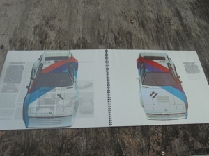 ORGINAL BMW M1 LUXUS PRESTIGE TRANSPARENTCY PROSPEKT Bild 10