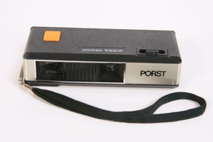 Porst Pocket 1000F mit Trageschlaufe-Sammlerkamera