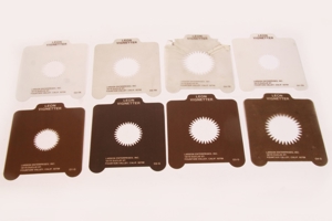 Orig. LEON Vignetter Kunststoff-Vignettenfilter-Schablonen-Set von Larson für Foto