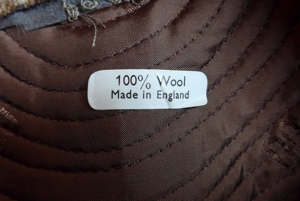 DAKS Hut 100% Wolle Made in England NEU vintage Bild 8