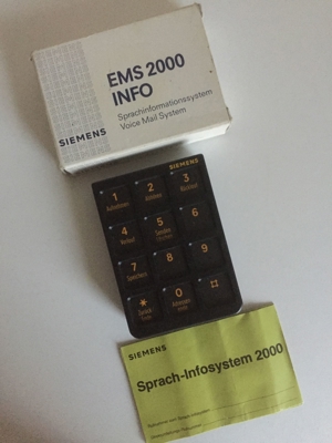 Siemens Kommunikationssystem EMS 2000 INFO Bild 1