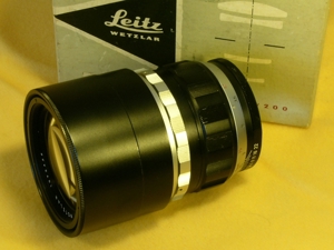 Leica Telyt 1:4/200 Objektiv für Visoflex im Karton neuwertig Bild 4