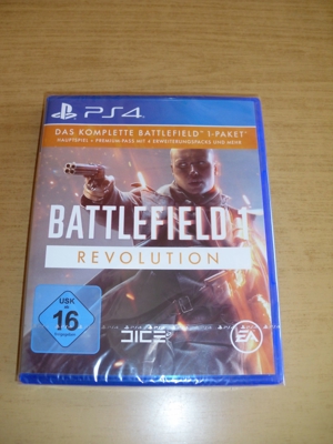 PS4-Spiel: Battlefield 1 - Revolution Edition (Sony PlayStation 4, 2017, DVD) Bild 1