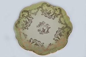 Plätzchenteller Servierteller Kuchenteller Prunkteller Gebäckteller Bavaria Joh.Seltmann Vohenstrauß