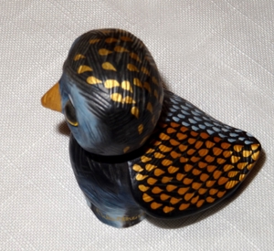 Wundervolle Goebel Alba Rosina Wachtmeister Eule, (Gold) GOE Bild 6