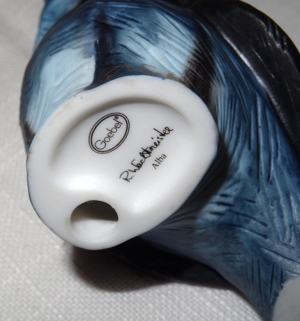 Wundervolle Goebel Alba Rosina Wachtmeister Eule, (Gold) GOE Bild 10