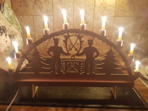 Nach Weihnachten ist vor Weihnachten: Lichterbogen