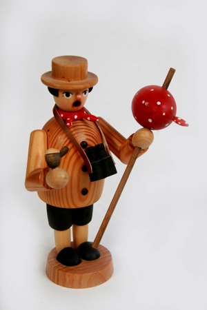 Räuchermännchen Wandersmann Wandergeselle Räuchermann-Räucherfigur Erzgebirge 17cm