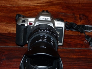 Spiegelreflexkamera Minolta 505si super DYNAX, analog Bild 3