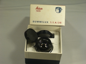 Leica Summilux M1,4/35 "Germany" 1987 sehr selten im Originalkarton wie neu Bild 1