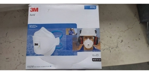 DIE Brillenträger- FFP2 Maske original 3M CE UK-Ware mit Ventil PROFIWARE! Bild 2