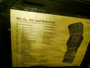 Bit- und Bohrerset