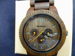 Herrenarmbanduhr aus Holz "WeWood" neu Bild 3