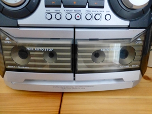 Philipps Mini Hifi Stereoanlage C330 (CD Tape Radio) + 2 Boxen Bild 5