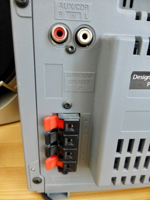 Philipps Mini Hifi Stereoanlage C330 (CD Tape Radio) + 2 Boxen Bild 7