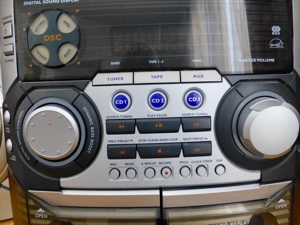 Philipps Mini Hifi Stereoanlage C330 (CD Tape Radio) + 2 Boxen Bild 6