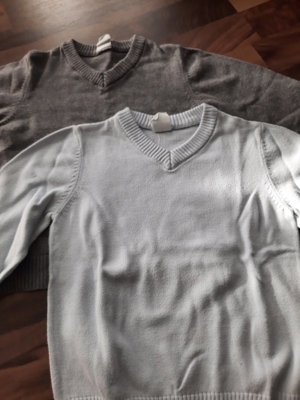2 Feinstrickpullis V-Neck Gr.86 H&M wie NEU Bild 2