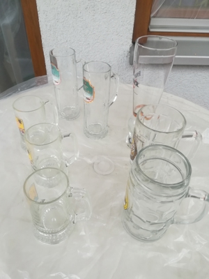 Bierkrüge Glas Bild 2