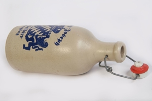 Bierflasche Steingut Bügelflasche Franz Joseph Jubelbier obergärig 0,5l vintage Sammler