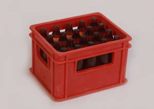 Flaschenöffner Colakasten m. Flaschen Flaschenkasten vintage 80er