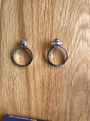 Ring Set Swarovski Cryssha Grösse 58 NEU Bild 3