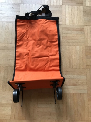 Einkauf Trolley faltbar mit Rollen NEU Bild 2