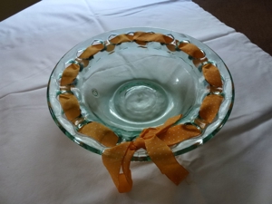 Glasschale grün Bild 2