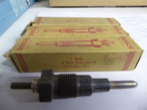 Glühkerze Bosch GSA 12-1 0250200001 für Borgward D6 M5 II