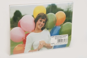 Hama Acrylrahmen Quer 13 x 18 cm Bilder-Rahmen Stehrahmen Nr. 63176