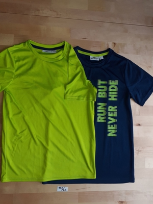 Jungen Sport-T-Shirts Gr. 134/140 und 146/152