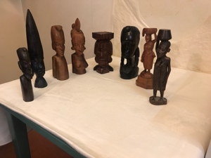 Afrika Glück Figurer aus Holz Bild 2