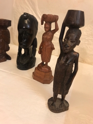 Afrika Glück Figurer aus Holz Bild 6