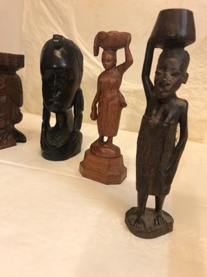 Afrika Glück Figurer aus Holz Bild 4