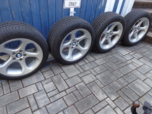 Komplett Radsatz Sternspeiche 69 neue Reifen für BMW E38 Bild 1