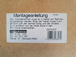 Poster mit Rahmen Schwarm Delphine Bild 2