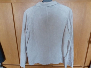 Sommer-Blazer Damen Gr. 44 cremefarben, elegant und wie neu Bild 2