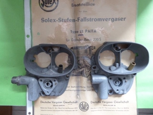 Vergaserdeckel , Vergaseroberteil 32 PAITA Mercedes 220 S