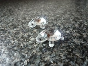 2 Swarovski Baby Schildkröten