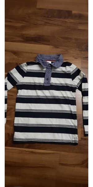 Poloshirt Langarmshirt Gr.128