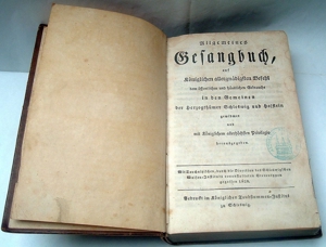 Allgemeines Gesangbuch auf Königlichen Allergnädigsten Befehl anno 1828. Bild 6