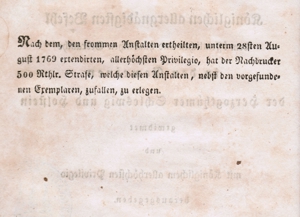Allgemeines Gesangbuch auf Königlichen Allergnädigsten Befehl anno 1828. Bild 3