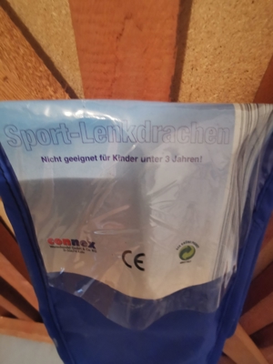 Sportlenkdrachen in Originalverpackung auch für Kinder ab 3 J Bild 3