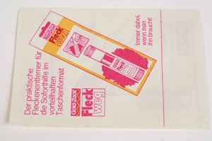 25 x alte Papiertüten Tüte m. Werbung Goldzack Bügeleisenreiniger 60er vintage