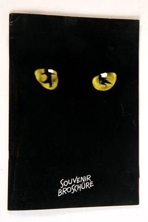 Souvenir Broschüre CATS the Musical 1986 selten