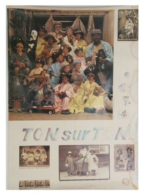 Ton Sur Ton Werbeplakat fritz & friends Children Poster H.Ross Feltus 80er vintage