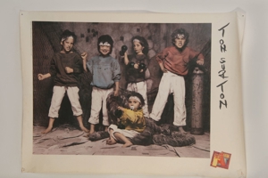 Ton Sur Ton Werbeplakat fritz & friends Children Poster H.Ross Feltus 80er vintage