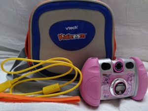 vtech Kidizoom Twist Kamera in rosa - voll funktionsfähig - inkl. Tasche Bild 7