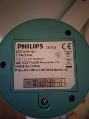 Philips Nachttischlampe / LED Lampe Disney Frozen / Elsa Eiskönigin Bild 2