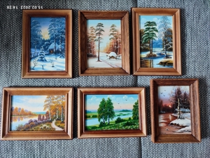 Ölgemälde "Ukrainische Natur" Von ukrainischer Künstler E. Michei Kiew 1990